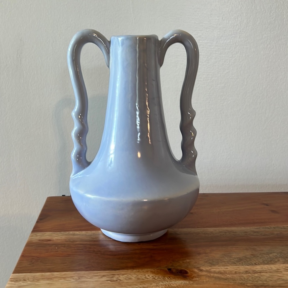 Vintage Gonder Double Handled Mid-Century Modern MCM Pottery Vase.